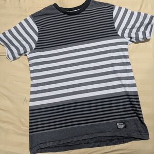 Matix Monochrome Striped Short Sleeve Tee